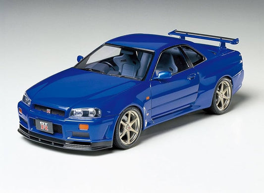 Brand: TAMIYA
Tamiya Nissan Skyline GT-R R34 V-Spec 1:24 Model Assembly Kit Car